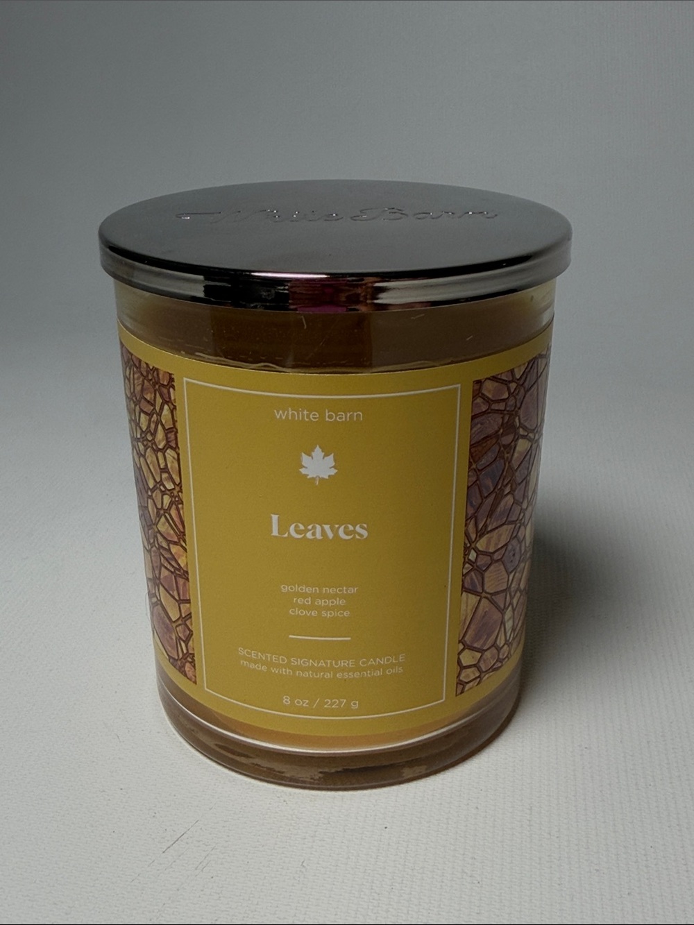 New Bath & Body Works Leaves Candle